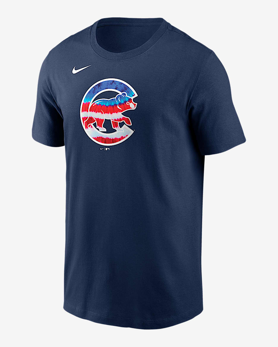 Chicago Cubs Americana Men's Nike MLB T-Shirt. Nike.com
